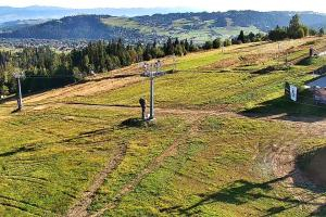 Bukowina Tatrzańska Rusiń-ski Widok na stok