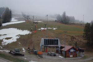 Krynica Słotwiny Widok na stok