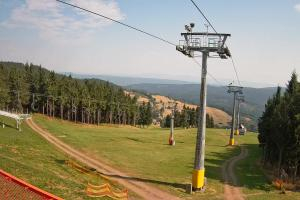 Kamera: Zieleniec Zieleniec SKI Arena - Widok z górnej stacji Zieleniec Zieleniec Zieleniec SKI Arena - Widok z górnej stacji