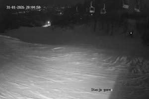 Przemyśl Stok narciarski w Przemyślu POSiR  Kamera 1 - Stacja górna