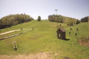 Siepraw Siepraw Ski Widok z kamery na stok w Sieprawiu