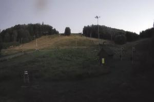 Siepraw Siepraw Ski Widok z kamery na stok w Sieprawiu