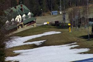 Laskowa-Kamionna Laskowa Ski Widok na stok