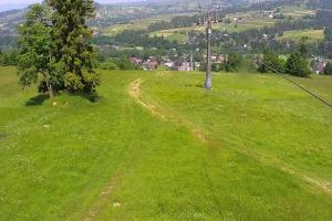 Kamera: Witów Ski Widok z dołu Zakopane Witów Ski Widok z dołu