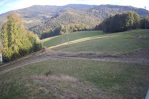 Brenna Ski Dolina Brenna Kamera 2 Widok na trasę narciarska