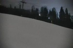 Kamera: Cieńków Widok na trasę kolei krzesełkowej Wisła Cieńków Widok na trasę kolei krzesełkowej