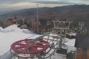 Kamera: Czorsztyn Ski Widok z górnej stacji Czorsztyn Kluszkowce Czorsztyn Ski Widok z górnej stacji