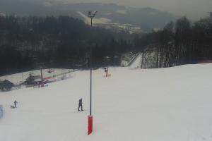 Wisła Nowa Osada Widok na stok