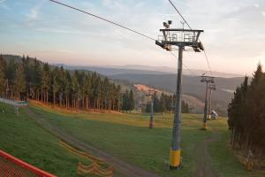 Zieleniec Zieleniec Zieleniec SKI Arena - Widok z górnej stacji