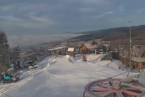 Kamera: Czorsztyn Ski Widok z górnej stacji Czorsztyn Kluszkowce Czorsztyn Ski Widok z górnej stacji