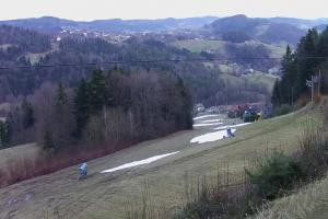 Kamera: Laskowa Ski Widok na stok Laskowa-Kamionna Laskowa Ski Widok na stok