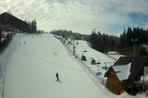 Krynica Henryk Ski Widok na stok