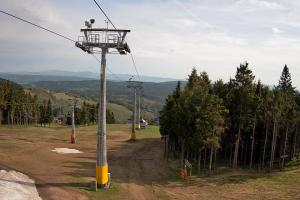 Zieleniec Zieleniec Zieleniec SKI Arena - Widok z górnej stacji