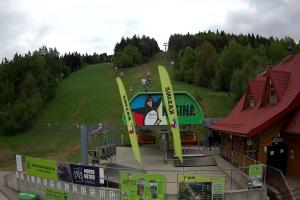 Kasina Wielka Kasina ski Dolna stacja kolejki krzesełkowej