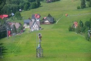 Kamera: Cieńków Widok na stok Wisła Cieńków Widok na stok