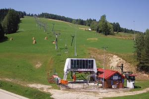 Kamera: Słotwiny Widok na stok Krynica Słotwiny Widok na stok