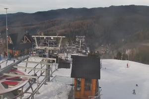 Kamera: Czorsztyn Ski Widok z górnej stacji Czorsztyn Kluszkowce Czorsztyn Ski Widok z górnej stacji