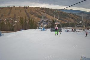 Kamera: Ski Suche Ski Suche - widok z górnej stacji Poronin Ski Suche Ski Suche - widok z górnej stacji