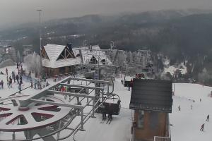 Czorsztyn Kluszkowce Czorsztyn Ski Widok z górnej stacji