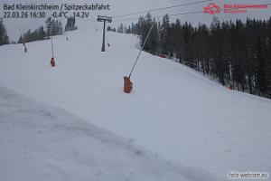 Kamera: Bad Kleinkirchheim - Spitzeck widok z Biospharenparkbahn Brunnach Spitzeck Bad Kleinkirchheim - Spitzeck widok z Biospharenparkbahn Brunnach