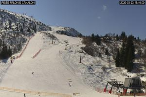 Monte Bondone Monte Bondone Trasa Canalon i wyciąg Palon