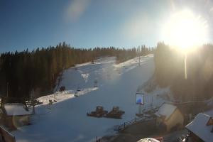 Kamera: Ski Suche SKI SUCHE - widok na stok Poronin Ski Suche SKI SUCHE - widok na stok