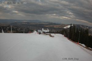 Białka Tatrzańska Kotelnica Białczańska Widok z góry Kolej nr 1