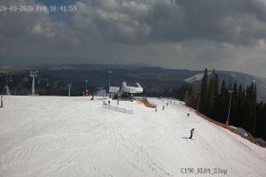 Białka Tatrzańska Kotelnica Białczańska Widok z góry Kolej nr 1