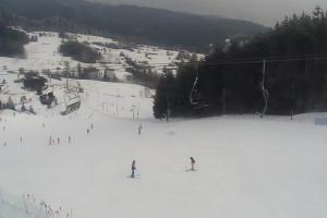 Kluszkowce Czorsztyn Ski Widok z górnej stacji