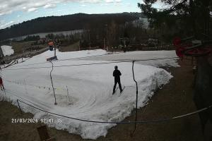 Stężyca Wieżyca Wyciąg A z góry