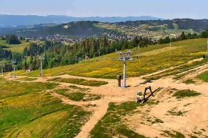 Kamera: Rusiń-ski Widok na stok Bukowina Tatrzańska Rusiń-ski Widok na stok