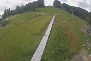 Brenna Ski Dolina Brenna Kamera 1 widok z dolnej stacji