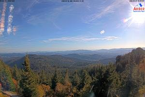 Grosser Arber Grosser Arber Blick Arber nach Süden