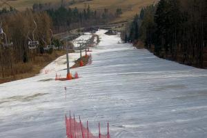 Ustrzyki Dolne Laworta ski Laworta ski - górna stacja