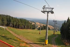 Kamera: Zieleniec Zieleniec SKI Arena - Widok z górnej stacji Zieleniec Zieleniec Zieleniec SKI Arena - Widok z górnej stacji