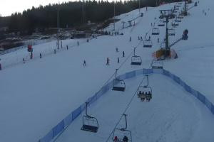 Kamera: Kotelnica Białczańska Dolna stacja, stok Białka Tatrzańska Kotelnica Białczańska Dolna stacja, stok