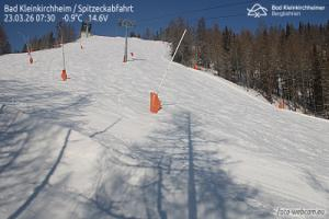 Kamera: Bad Kleinkirchheim - Spitzeck widok z Biospharenparkbahn Brunnach Spitzeck Bad Kleinkirchheim - Spitzeck widok z Biospharenparkbahn Brunnach