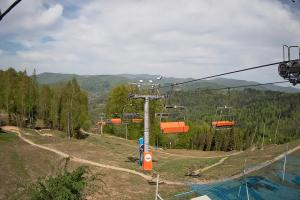 Wisła Soszów WISŁA SOSZÓW - widok na trasę nr 1