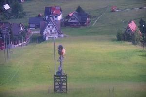 Kamera: Cieńków Widok na stok Wisła Cieńków Widok na stok