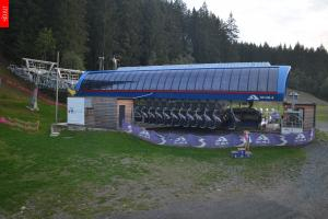 Bílá SKI Vítkovice-Bílá Spodní stanice lanové dráhy