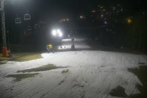 Kamera: Cieńków Widok na stok Wisła Cieńków Widok na stok