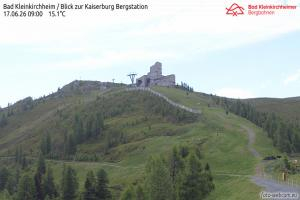 Bad Kleinkirchheim Bad Kleinkirchheim widok na Kaiserburg