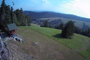 Kiczera KiczeraSki Widok na stok