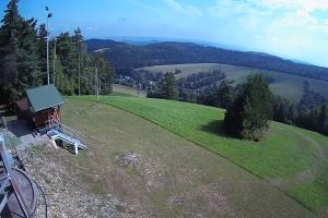Kiczera KiczeraSki Widok na stok