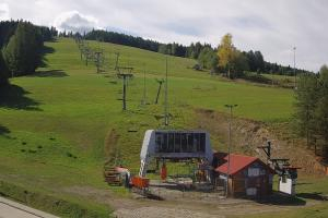Krynica Słotwiny Widok na stok