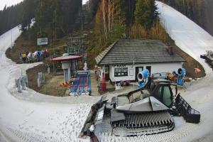 Myślenice Myślenice SN Widok z dolnej stacji