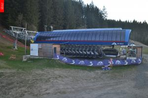 Bílá SKI Vítkovice-Bílá Spodní stanice lanové dráhy