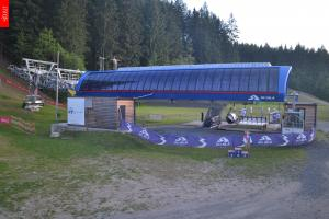Kamera: SKI VÃtkovice-BÃlá Spodnà stanice lanové dráhy BÃlá SKI VÃtkovice-BÃlá Spodnà stanice lanové dráhy