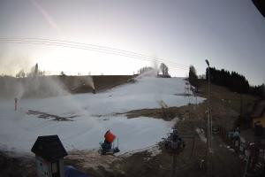 Kamera: Wyciąg Wojtek Stacja dolna Zawoja Czatoża Wyciąg Wojtek Stacja dolna