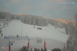 Stronie Śląskie Czarna Góra Dolny odcinek nartostrady "B", wyciąg BIBA